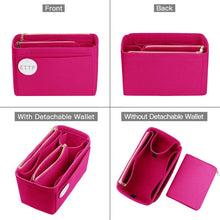 Load image into Gallery viewer, Related purse organizer felt bag organizer insert purse organizer for lv speedy neverfull tote handbag shaper 3 sizes large slender rosy