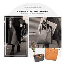 Load image into Gallery viewer, Results tote bag angelinas palace shoulder bag organizer insert waterproof handbag pu leather sturdy zipper top handle purse women bags carry for office school travel shopping oyster