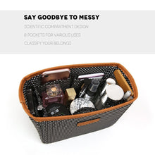 Load image into Gallery viewer, Save on tote bag angelinas palace shoulder bag organizer insert waterproof handbag pu leather sturdy zipper top handle purse women bags carry for office school travel shopping oyster