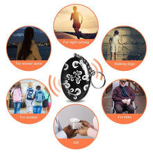 Load image into Gallery viewer, Shop foaber personal alarm keychain personal alarms for women purse self defense keychain safe sound 120 130 db alarm device for women elderly kids night workers