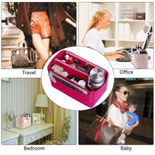 Load image into Gallery viewer, Order now purse organizer felt bag organizer insert purse organizer for lv speedy neverfull tote handbag shaper 3 sizes large slender rosy