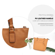 Load image into Gallery viewer, Selection tote bag angelinas palace shoulder bag organizer insert waterproof handbag pu leather sturdy zipper top handle purse women bags carry for office school travel shopping oyster