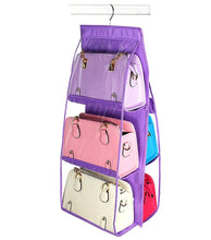 Load image into Gallery viewer, 6 Pockets Hanging Bag Organizer