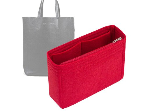 For "Small Cabas Leather Tote Bag" 7"/18 cm Height, Bag Insert Organizer, Purse Insert Organizer, Bag Shaper - Worldwide Shipping 4-6 Days by SenamonBagOrganizer