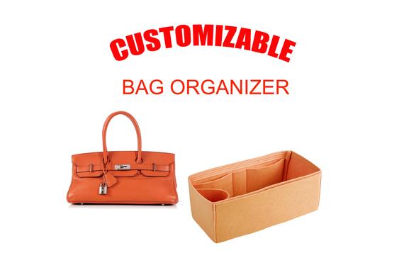 Her. mes birkin JPG 42 bag insert organizer,Her. mes Shoulder Birkin purse insert with Ipad place bag shaper with handles ,EXPRESS SHIPPING by SenamonBagOrganizer