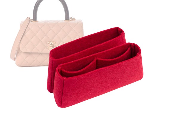 For "Caviar Quilted Mini Coco Handle Flap Bag" Bag Insert, Purse Insert Organizer - Worldwide Shipping 4-6 Days by SenamonBagOrganizer