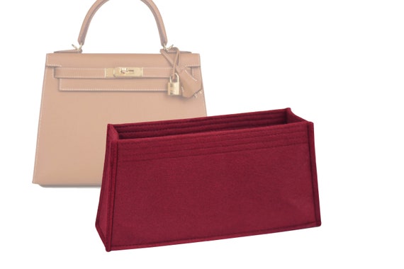 For "Kelly 28" 12 cm/4.7" Height Bag Insert Organizer, Purse Insert Organizer, Bag Shaper - Worldwide Shipping 4-6 Days by SenamonBagOrganizer