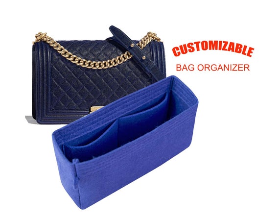 For New Medium Cha.nel  Boy bag organizer, purse insert, bag shaper, EXPRESS SHIPPING by SenamonBagOrganizer