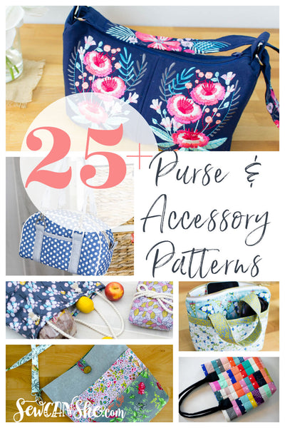 25+ Free Purse and Accessory Patterns to Sew
