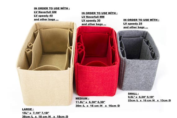 Bag Shaper Purse, Insert Organizer Bag Insert With Ipad Place by SenamonBagOrganizer