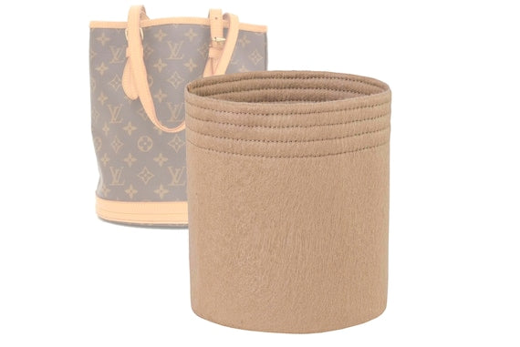 For "Petit Bucket PM" Bag Insert Organizer in 9.6 inch/24.5 cm height, Purse Insert Organizer - Worldwide Shipping 4-6 Days by SenamonBagOrganizer