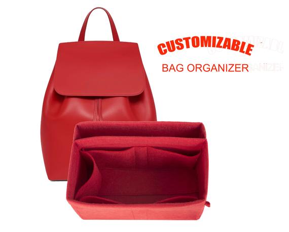 For Mansur Gavriel Backpack  large organizer bag insert without pockets, EXPRESS SHIPPING by SenamonBagOrganizer