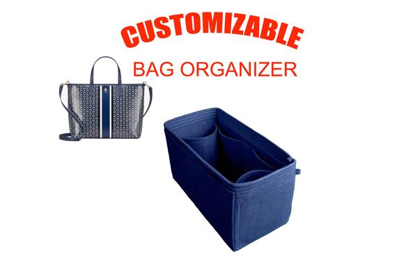 For "TORY BURCH Gemini link tote" bag liner protector shaper purse insert organizer, Express shipping by SenamonBagOrganizer