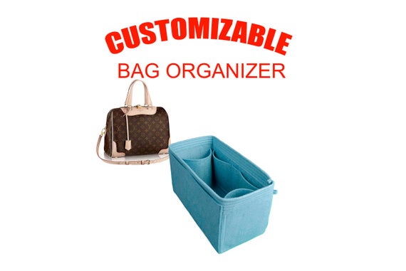 L. V Alma MM ,L. V ALma PM Bag insert organizer purse insert with Ipad sleeve ,Express shipping by SenamonBagOrganizer