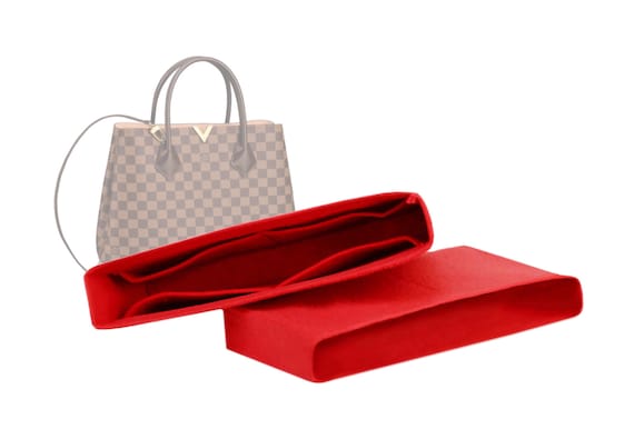 For "Damier Ebene Kensington Handbag" SET OF-2 Bag Insert Organizer, Purse Insert Organizer, Bag Shaper - Worldwide Shipping Time 3-5 Days by SenamonBagOrganizer