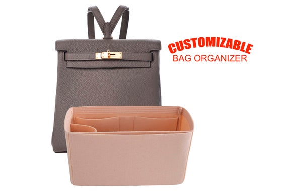 For Her. mes Taurillon Clemence Kelly Ado Backpack  insert organizer, purse insert organizer, EXPRESS SHIPPING by SenamonBagOrganizer