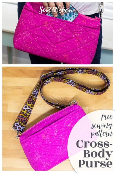Crossbody Purse Sewing Pattern – Free!