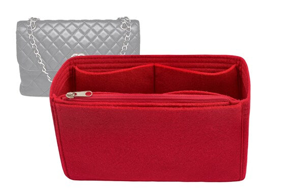 For "Leather Quilted In the Business Flap" Bag Insert Organizer, Purse Insert Organizer, Bag Shaper - Worldwide Shipping 4-6 Days by SenamonBagOrganizer