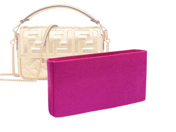 For "Baguette Mini - 8BSO17" 3.7" x 9.5 cm Height, Bag Insert Organizer, Purse Insert Organizer, Bag Shaper - Worldwide Shipping 4-6 Days by SenamonBagOrganizer