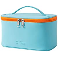 Prite PU Leather Washable Waterproof Cosmetic Bag Makeup Bag only $6.50