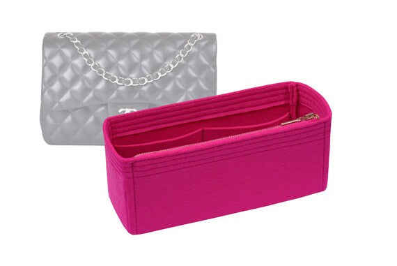 For "Double Flap Bag Jumbo" Bag Insert Organizer, Purse Insert Organizer, Bag Shaper, Bag Liner - Worldwide Shipping 4-6 Days by SenamonBagOrganizer