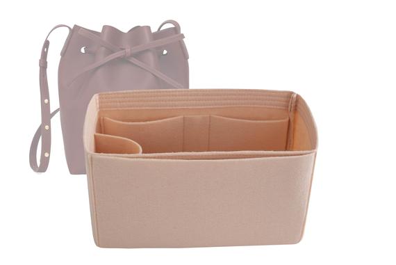 For "Ma.nsur Gavriel - Bucket Bag Medium" Bag Insert Organizer, Purse Insert Organizer, Bag Shaper, Bag Liner - Worldwide Shipping 4-6 Days by SenamonBagOrganizer