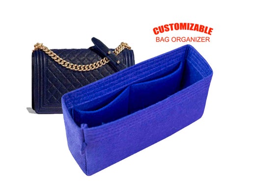 For "Old Medium Ch.anel Boy Handbag" Bag Organizer In 4 inch /9 cm Height, Worldwide-Shipping Time 3-5 Days by SenamonBagOrganizer