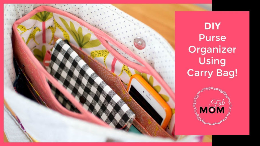 In this video, I am going to show you how to make handbag organizer using carry shopping bag at home