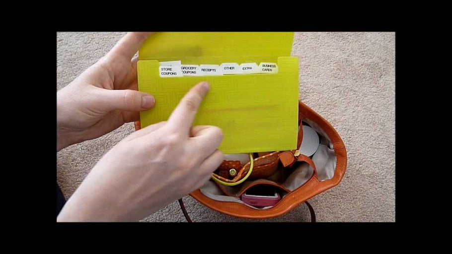 Here are some simple techniques I use to keep my purse organized...and make it stay that way! :) andsewmuchmore etsy shop: ...