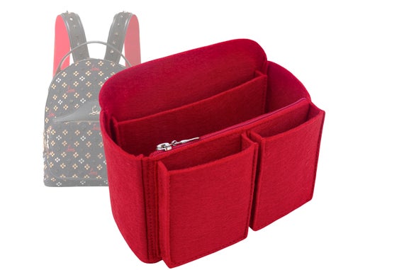For "Ch.ristian Louboutin - Back Loubi Jacquard Backpack Small" Bag Insert Organizer, Bag Shaper, Bag Liner - Worldwide Shipping 4-6 Days by SenamonBagOrganizer