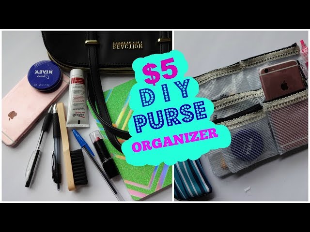 Hello My Bella Beauties!! In Today's Video, I will Show You How to Make Your Own Purse Organizer for Only $5 Using Supplies From Dollar Tree! I Hope You ...