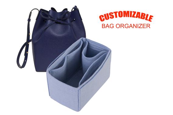 For Mansur Gavriel Bucket Bag MINI purse insert organizer, bag insert organizer,with Ipad placer-EXPRESS SHIPPING by SenamonBagOrganizer