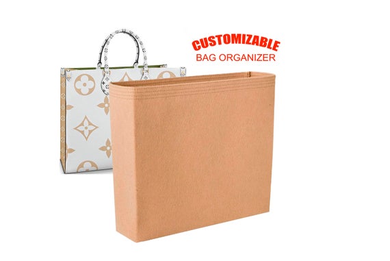 For "LV OnTheGo Bag" Purse Insert Organizer, Bag Organizer In 10 inch /25 cm Height- Worldwide Shipping 3-5 Days by SenamonBagOrganizer