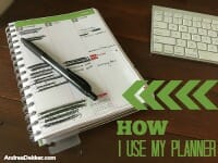 Comment on How I Use My Planner by delray museum