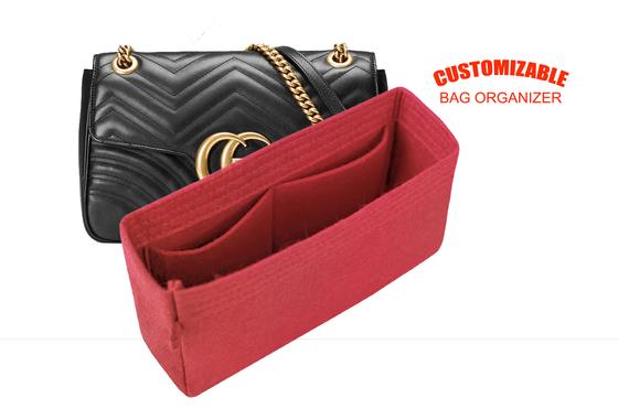 For "Large Gu.cci Marmont Matelassé Shoulder Bag" Bag Organizer In 6.5 inch/16.5cm Height, Worldwide-Shipping Time 3-5 Days by SenamonBagOrganizer