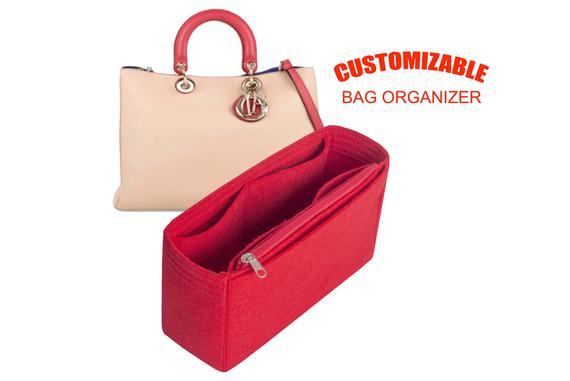 For Chanel Diorissimo LARGE tote bag purse insert organizer bag insert, EXPRESS SHIPPING by SenamonBagOrganizer