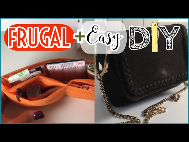 This is a fun way to save money and have the end result be a useful product! Sew four simple lines to make the easiest and cheapest organizer for any of your ...