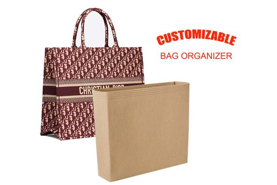 Dior Book Tote bag insert organizer (12" hight/ until the top), purse insert organizer, bag shaper, EXPRESS SHIPPING by SenamonBagOrganizer