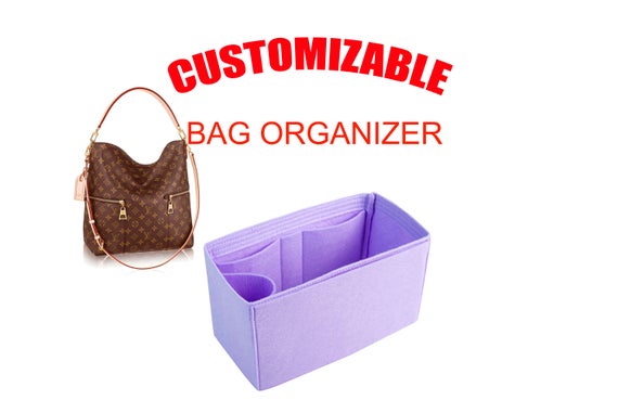 For "LV Melie hobo handbag " bag insert organizer,bag shaper ,purse insert organizer, bag insert with Ipad place by SenamonBagOrganizer