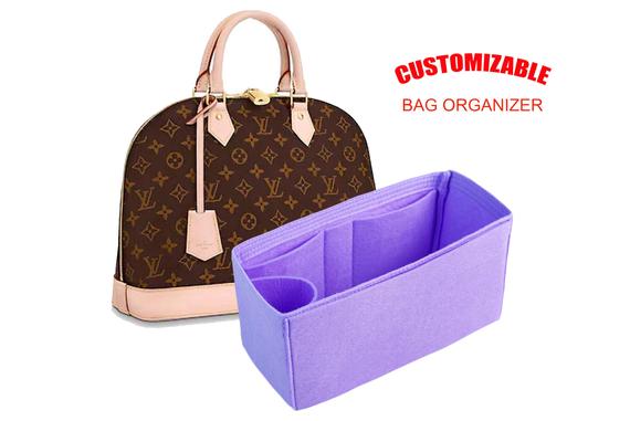 For "LV Alma PM " bag insert organizer,bag shaper,purse insert organizer, bag insert with Ipad place by SenamonBagOrganizer