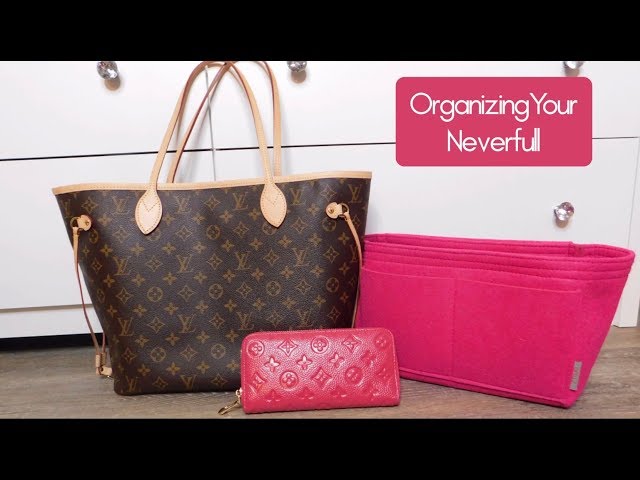 Hello, If you are considering purchasing a purse organizer for your neverfull watch this video! I purchased mine on Amazon and it was definitely worth it