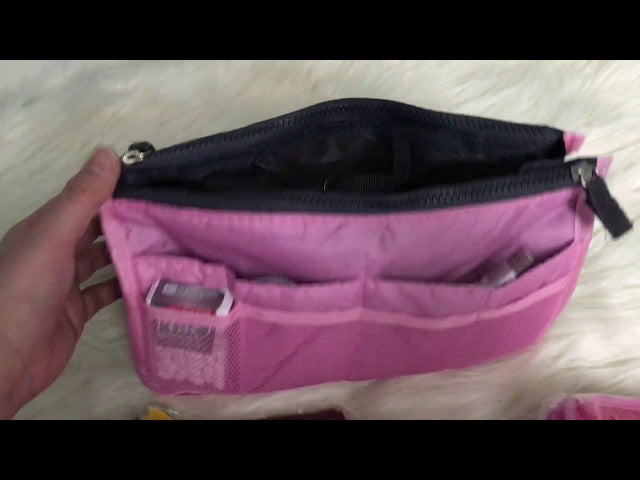 What's in my bag ft. Multi-function handbag purse organizer