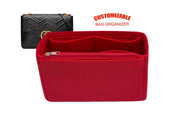 For "Large Gu.cci Marmont Matelassé Shoulder Bag" Bag Organizer In 6.5 inch/16.5cm Height, Worldwide-Shipping Time 3-5 Days by SenamonBagOrganizer