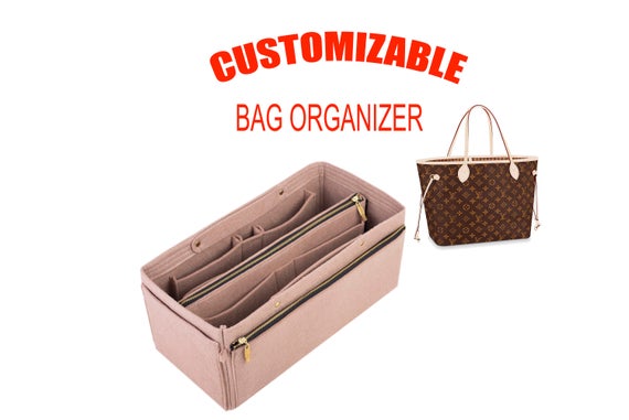 Mocca color bag insert organizer L