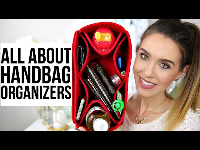 OPEN THIS FOR MORE INFO ↓ Curious about handbag organizers?? I absolutely love my handbag organizers for my Louis Vuitton bags!! I discuss Samorga ...