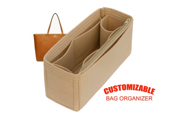 For "Va.lentino Garavani Rockstud Tote" Bag Insert Organizer in 6 inch/16 cm -Worldwide Shipping Time 3-5 Days by SenamonBagOrganizer