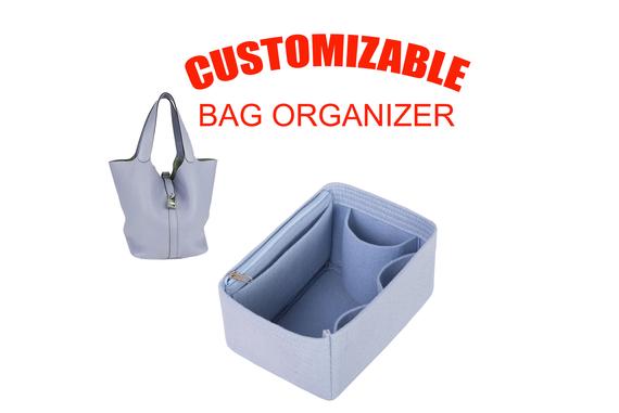 Hermes Picotin insert organizer purse insert with Ipad place  bag shape,EXPRESS SHIPPING by SenamonBagOrganizer