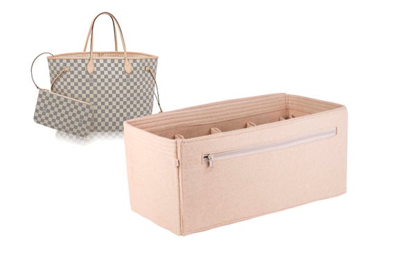 For LV Neverfull mm gm pm purse insert organizer Ipad placer-EXPRESS SHIPPING by SenamonBagOrganizer