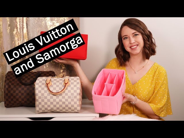 Follow Me on Instagram @LuxandWine #louisvuitton #samorga #luxandwine #bagorganizer #review Items Featured Speedy Bandouliere 25 Damier Azuer New ...