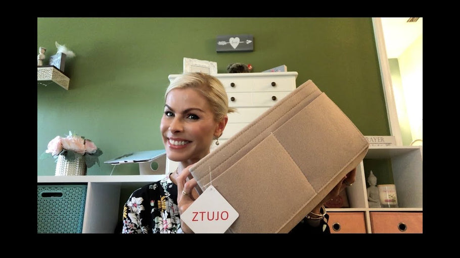 Perfect bag organizer for any large tote, LOUIS VUITTON NEVERFULL, or MICHAEL KORS TOTE BRAND: ZTUJO Made of sturdy structured felt, comes in ...